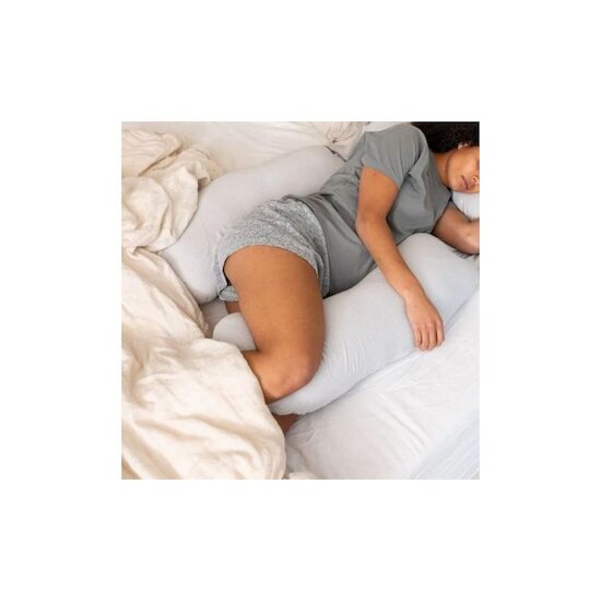 Coussin maxxy doomoo   Petits pois gris        de               Babymoov
