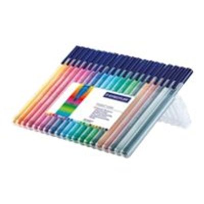 Staedtler triplus - 20 Feutres - couleurs assorties