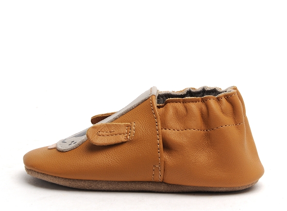 Robeez chaussons bebe sweety dog marron