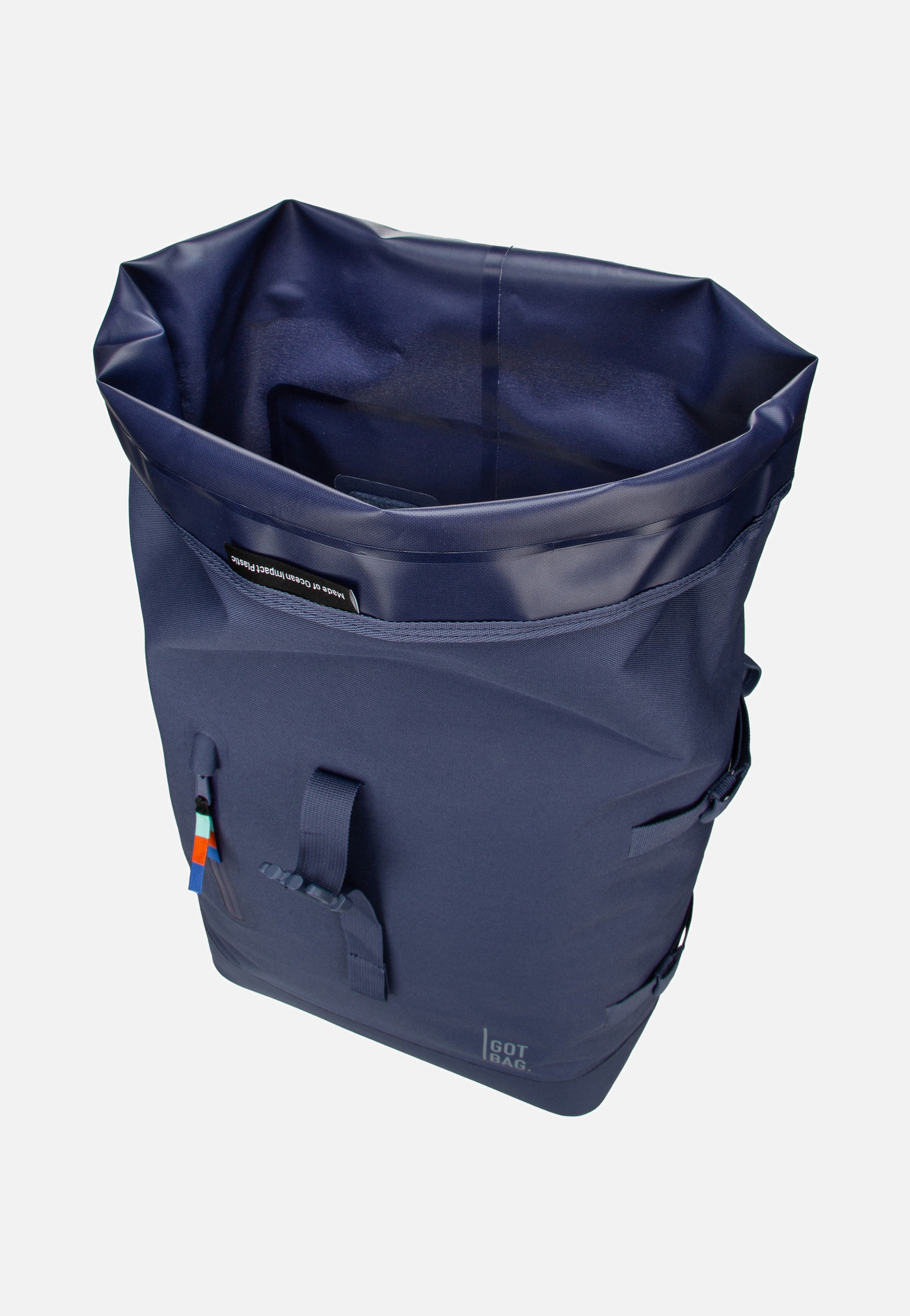 Rolltop 2.0 Ocean Blue - Rolltop Rucksack