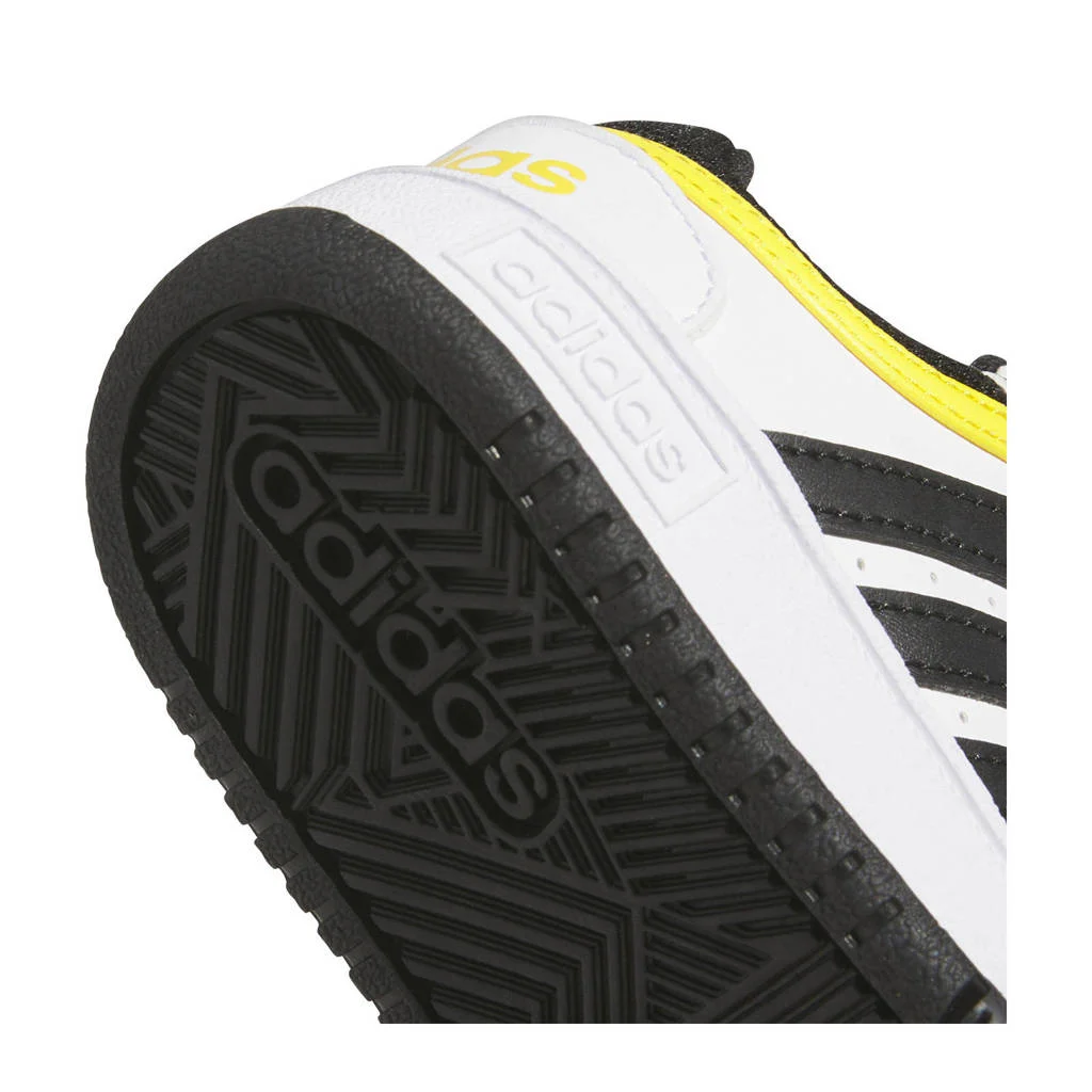 adidas Hoops 3.0 sneakers wit/zwart/geel