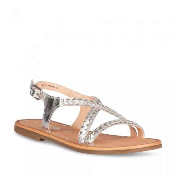 Sandales ARGENT LOVELY SKULL CUIR