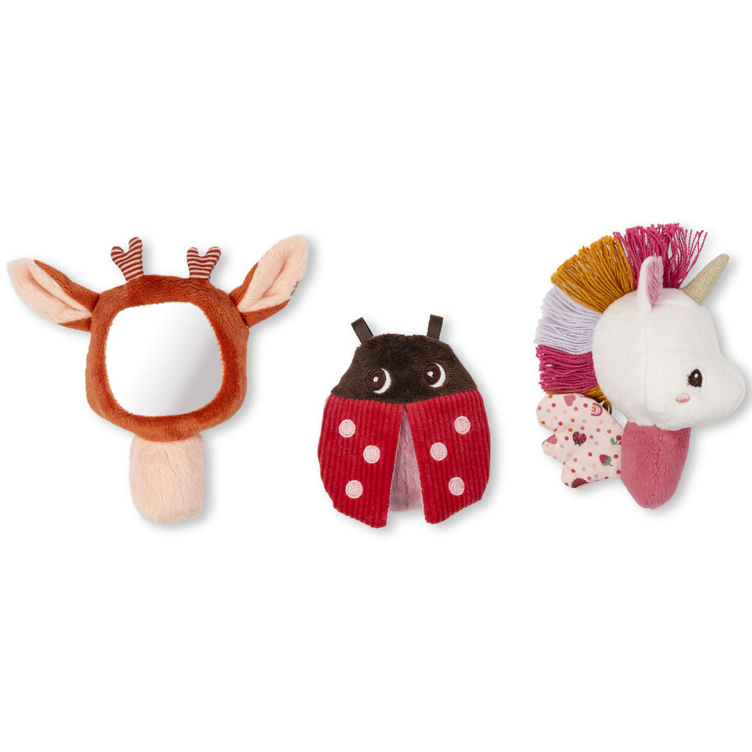 lilliputiens sensorische rammelaars - lena - 3st