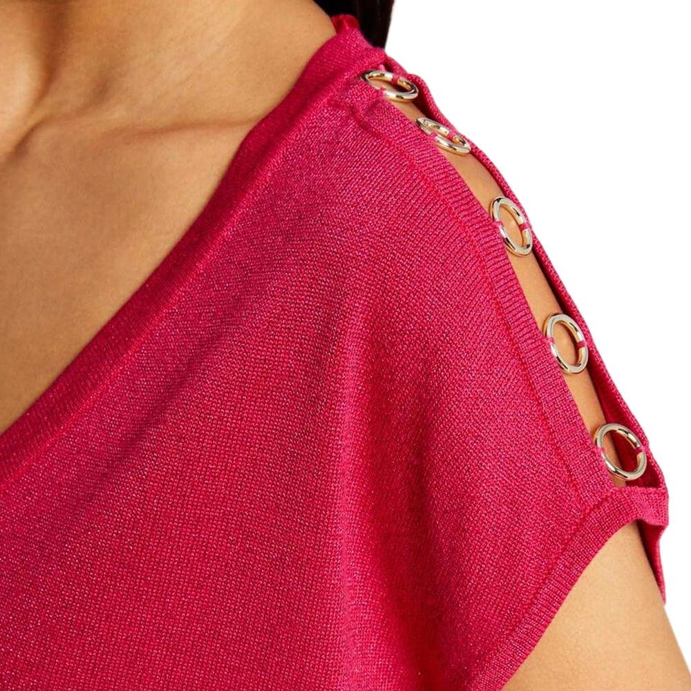Morgan T-Shirt Rose Femme Morgan MRING