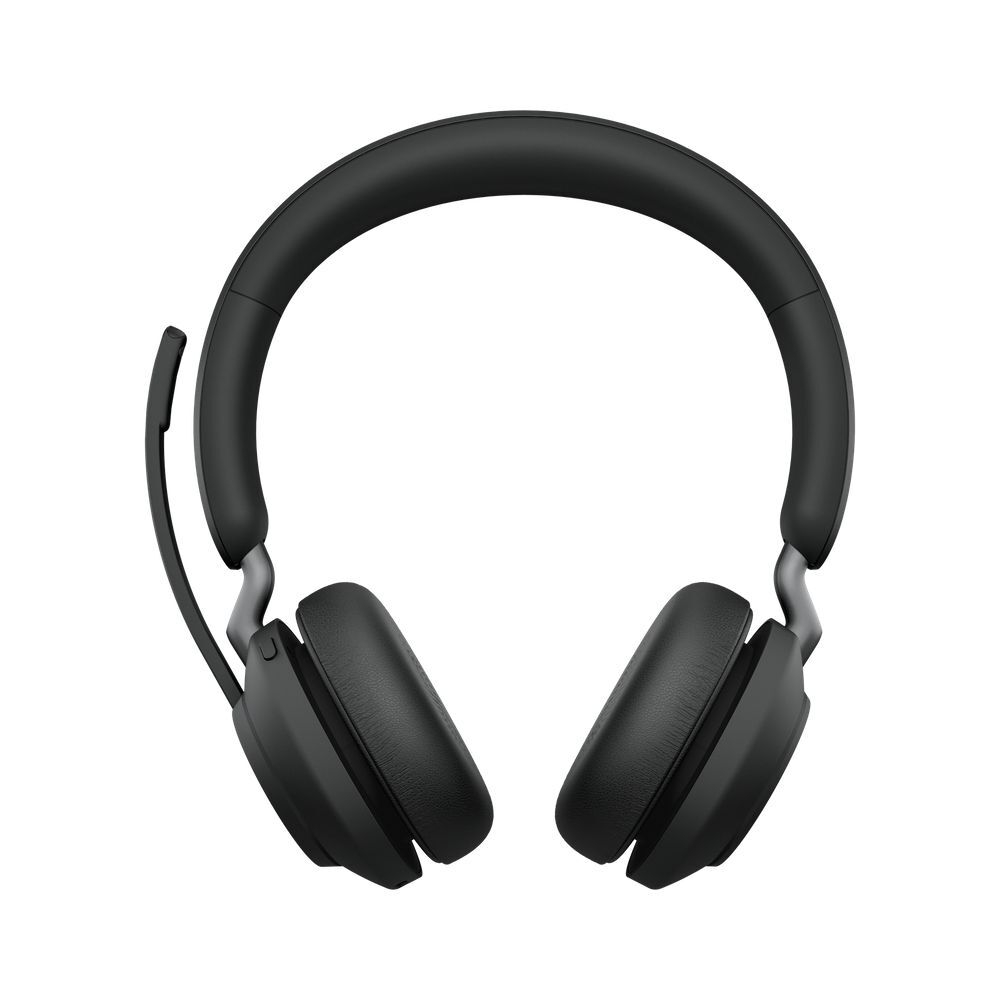 Evolve2 65 SE MS Bluetooth On-Ear Kopfhörer Active Noise Cancelling Headset (26599-999-899) - Schwarz