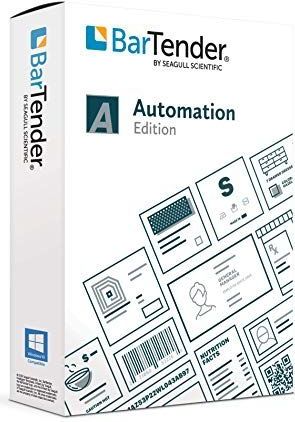 Seagull BarTender 2022 Automation, application license, 5 printers | BTA-5-3YR