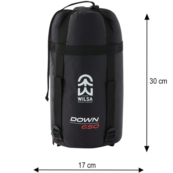 Sac de couchage WILSA DOWN 650