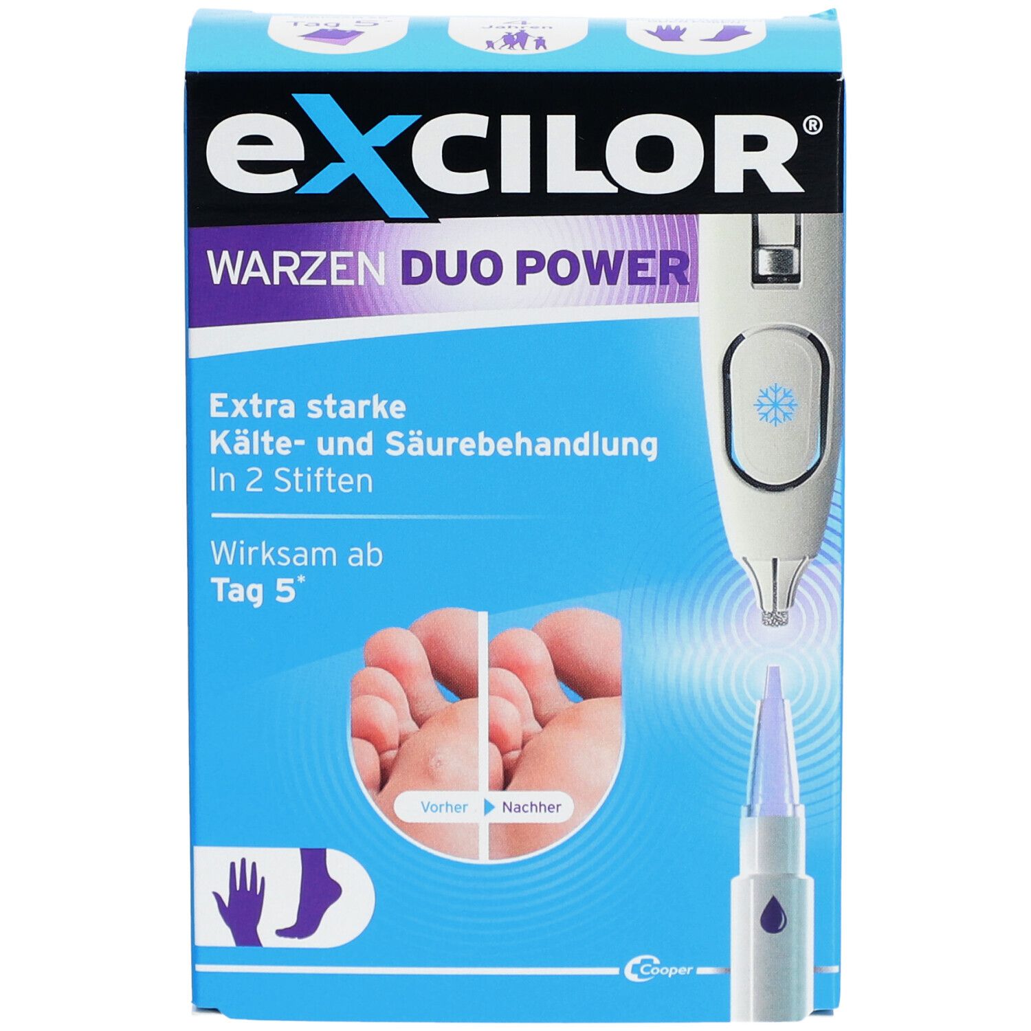 excilor® WARZEN DUO POWER