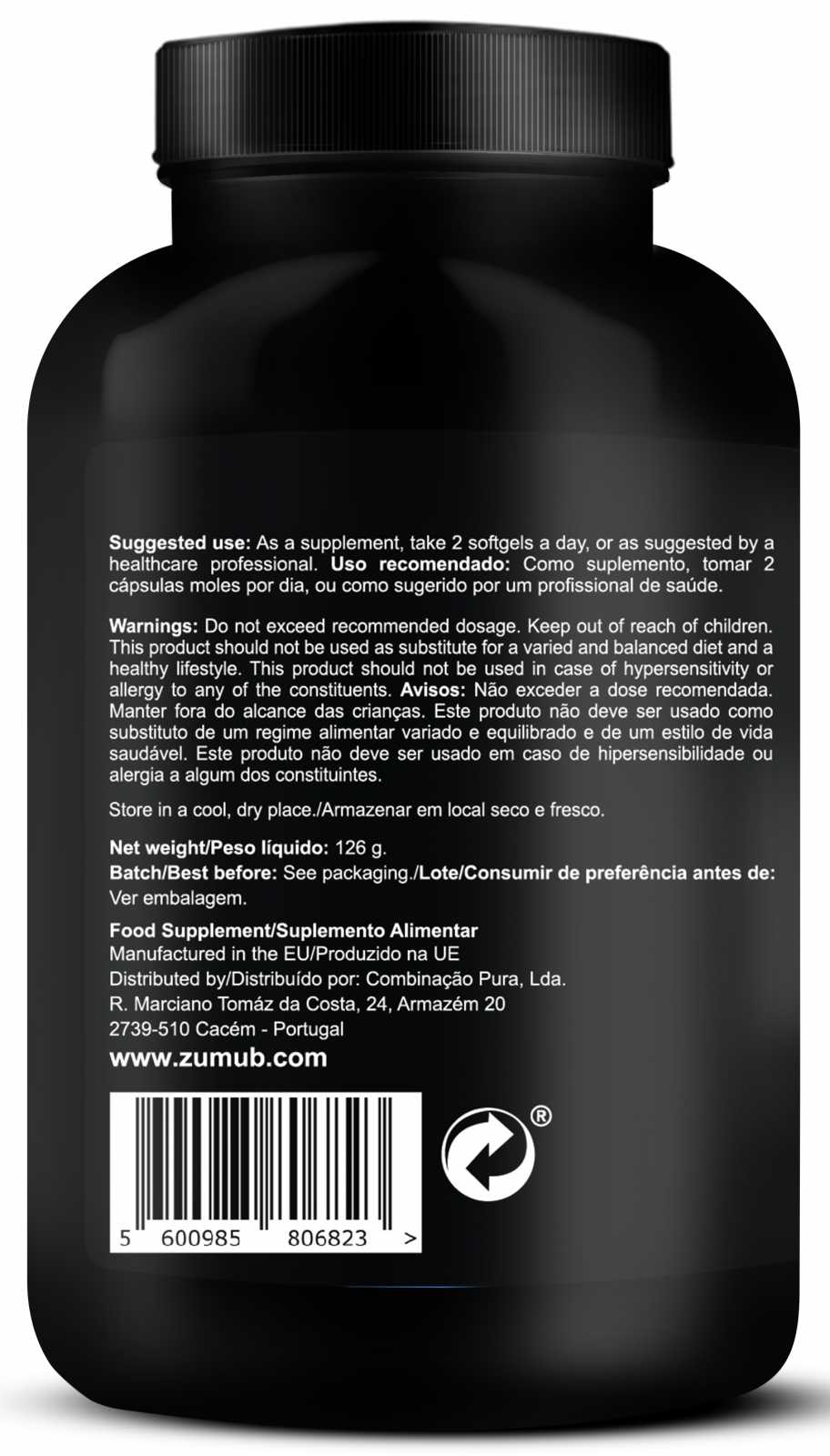Zumub Omega 3 Professional 90 cápsulas moles