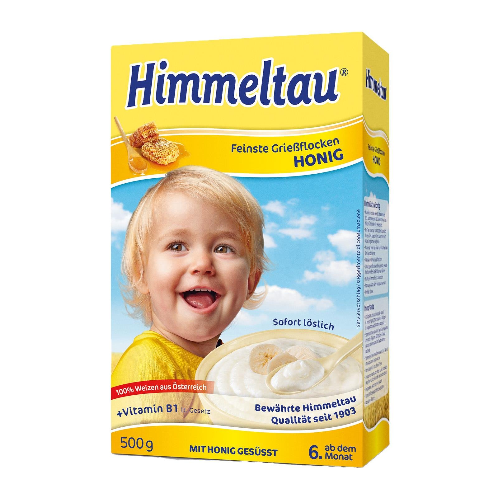Himmeltau Grießbrei Bienenhonig