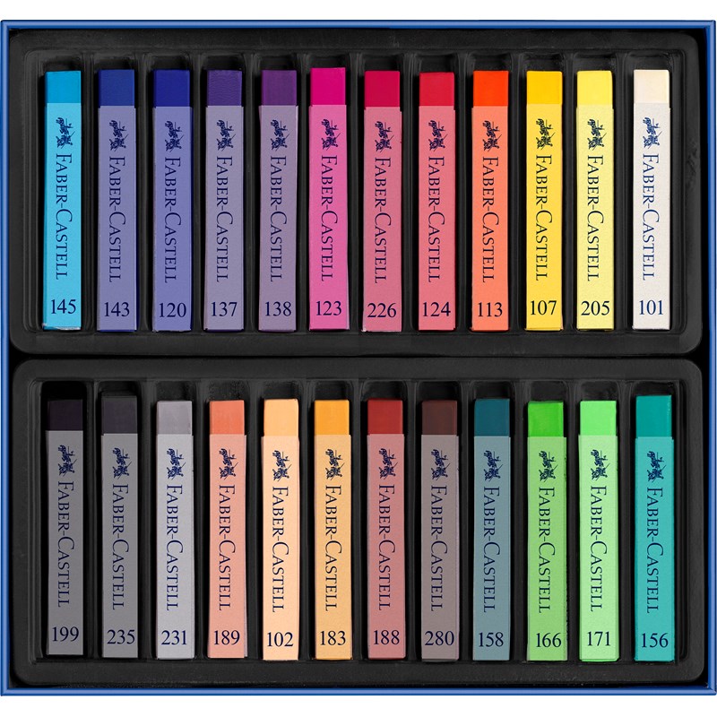 Faber-Castell<br>Kridt Soft Pastel 24 stk.