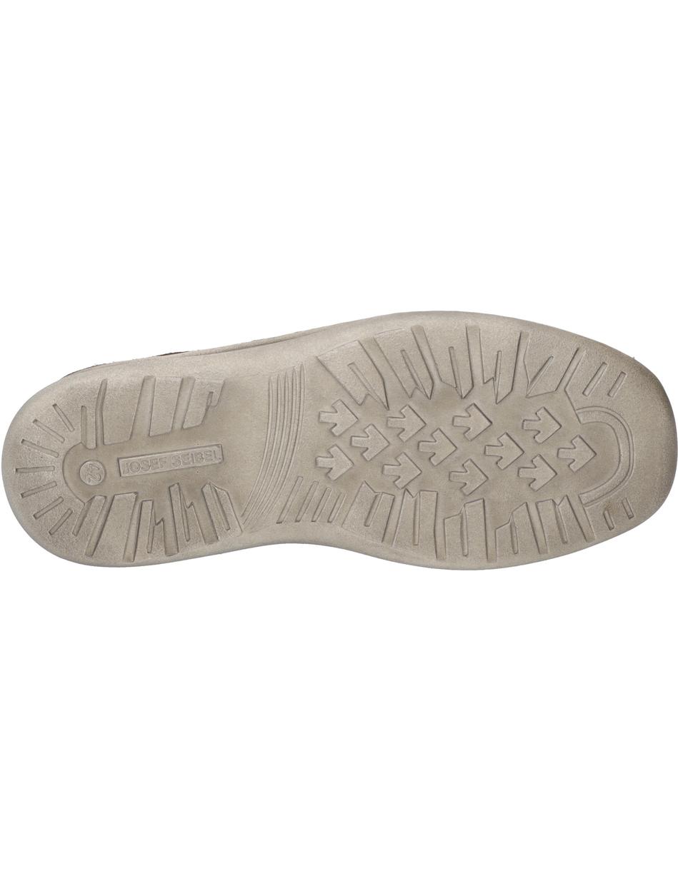 Halbschuh Alan 03, tabak-kombi