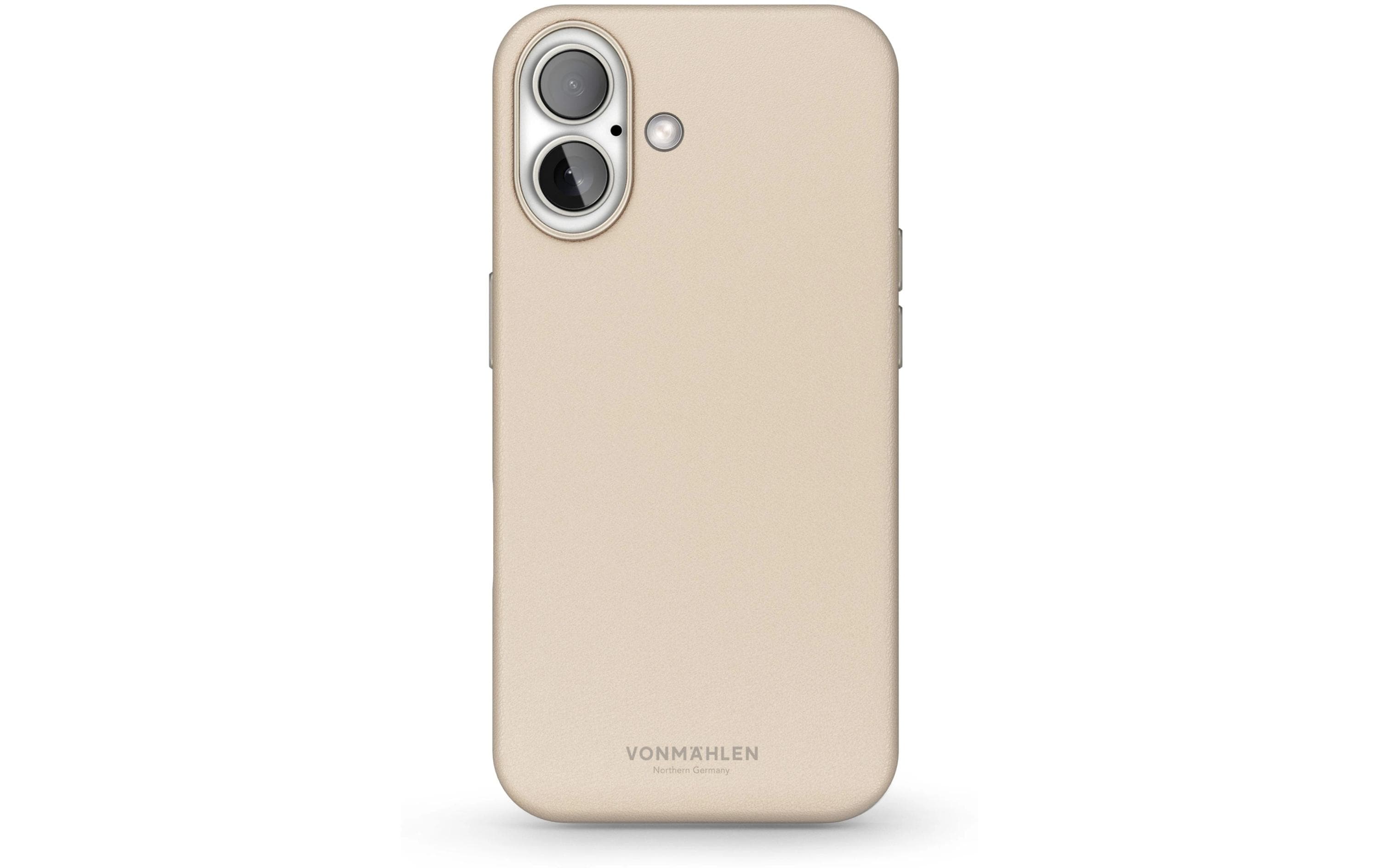 Back Cover Like Leather iPhone 16 BeigeLeather Backcover für das Apple iPhone 16