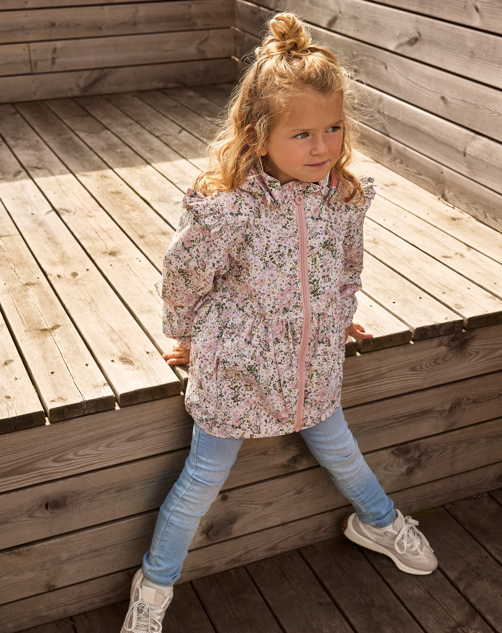 Übergangsjacke SWEET BLOSSOM in rose