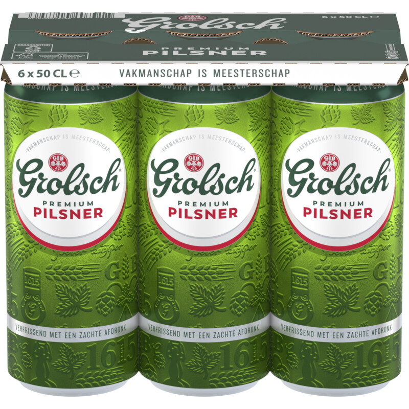 Grolsch Premium pilsner bier 6-pack