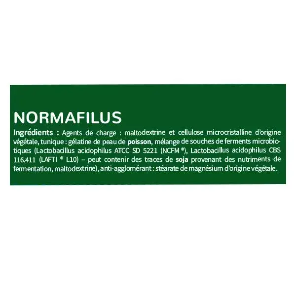 Codifra Normafilus Ferments microbiotiques 28 gélules