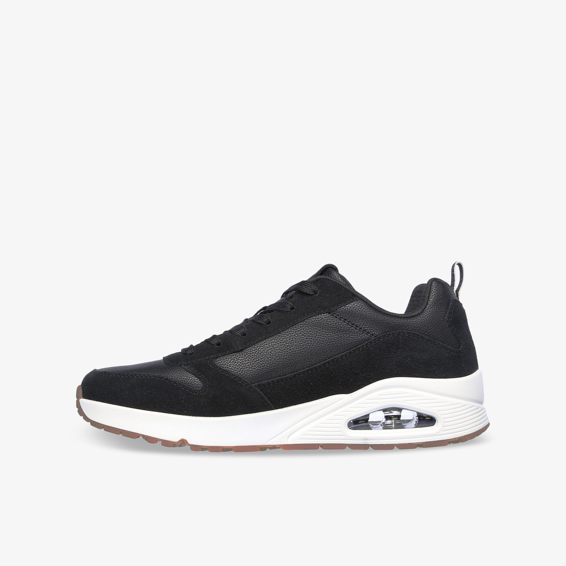 SKECHERS Uno Stacre Herren Sneaker Low schwarz