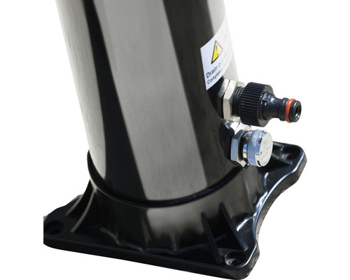 Solar douche 22L H 230 cm PVC verstelbare douchekop