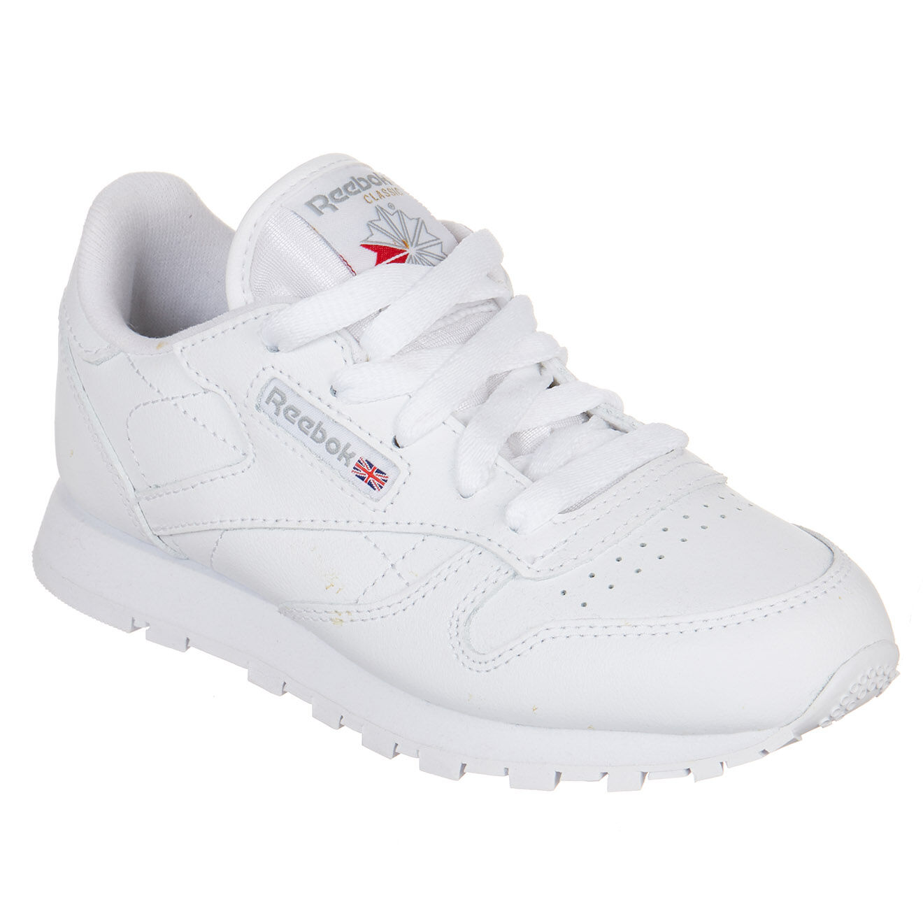 Reebok Baskets en Cuir Classic Leather blanches