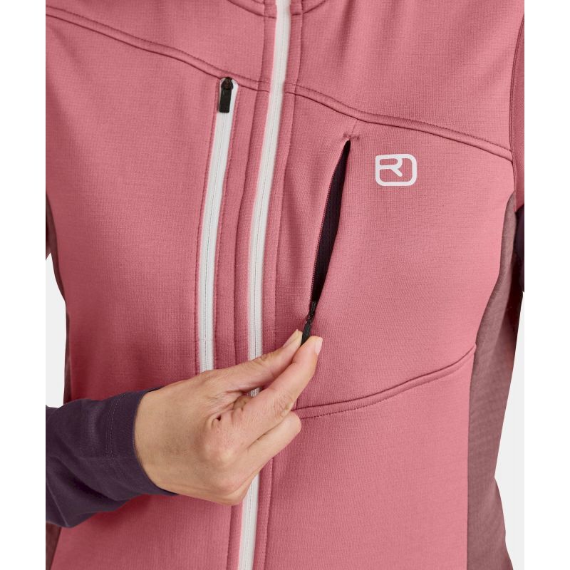 Fleece Grid Vest - Veste sans manches femme