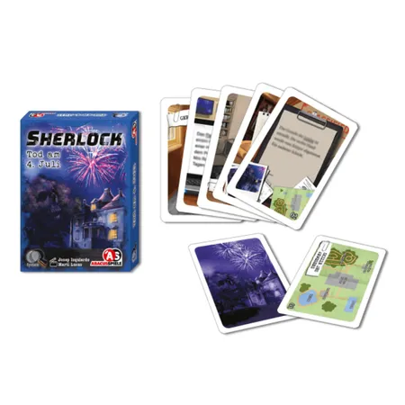 Asmodee Abacusspiele Sherlock Tod am 4. Juli
