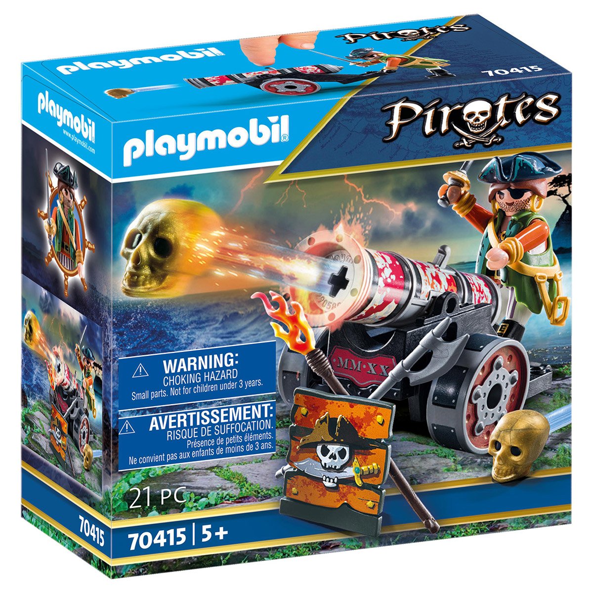 Canonnier Pirate Playmobil Pirates 70415