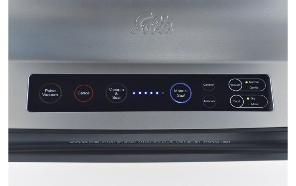 Vakuumiergerät Vac Prestige Silber<br>Automatisches Vakuumier-System mit praktischem Bedienungsfeld