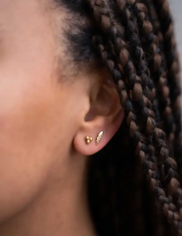 My Jewellery Studs met veertje MJ10329