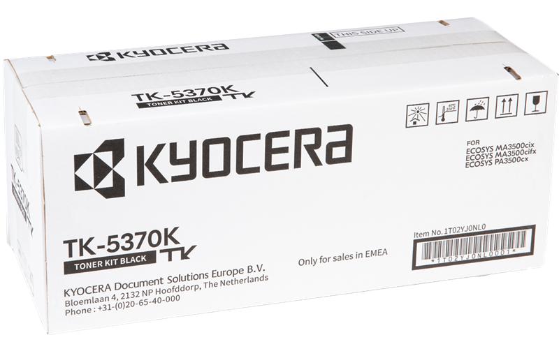 Toner TK-5370K Black<br>Druckerpatrone, Schwarz
