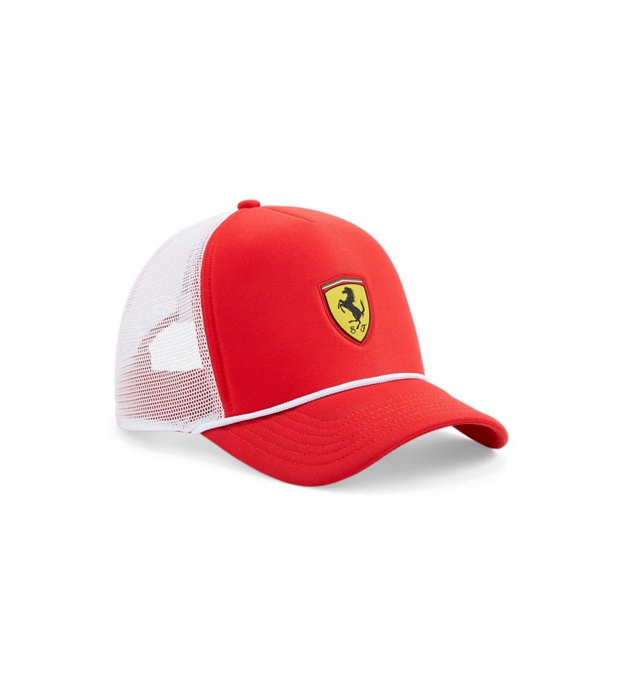 Boné vermelho Puma Ferrari Sptwr