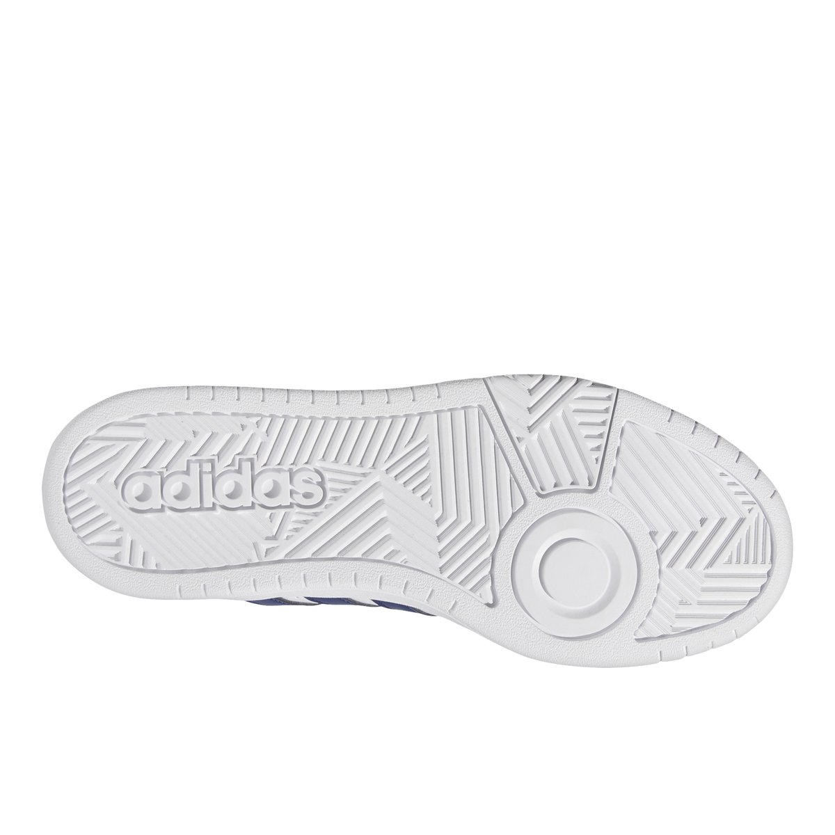 ADIDAS-Hoopsmid-tb.-Baskets de basketball - Talon plat - Gris Clair