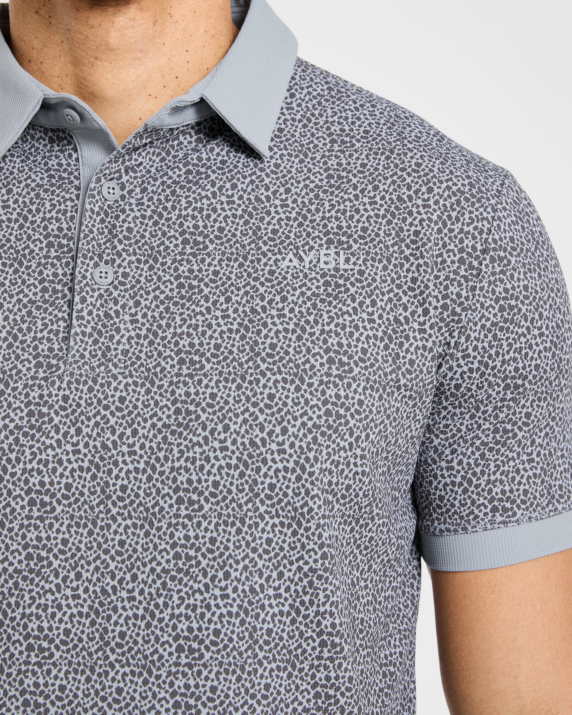Precision Leopard Polo