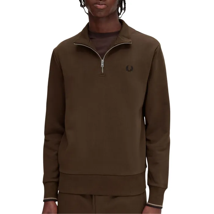 Fred Perry Half Zip Sweatshirt Heren