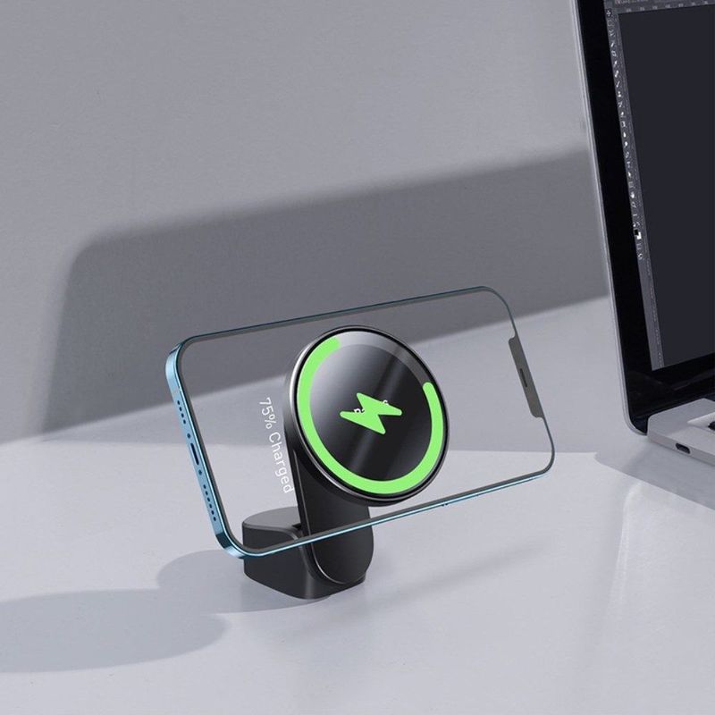 Baseus MagSafe Dashboard/Ventilatierooster Houder Auto met Laden 15W