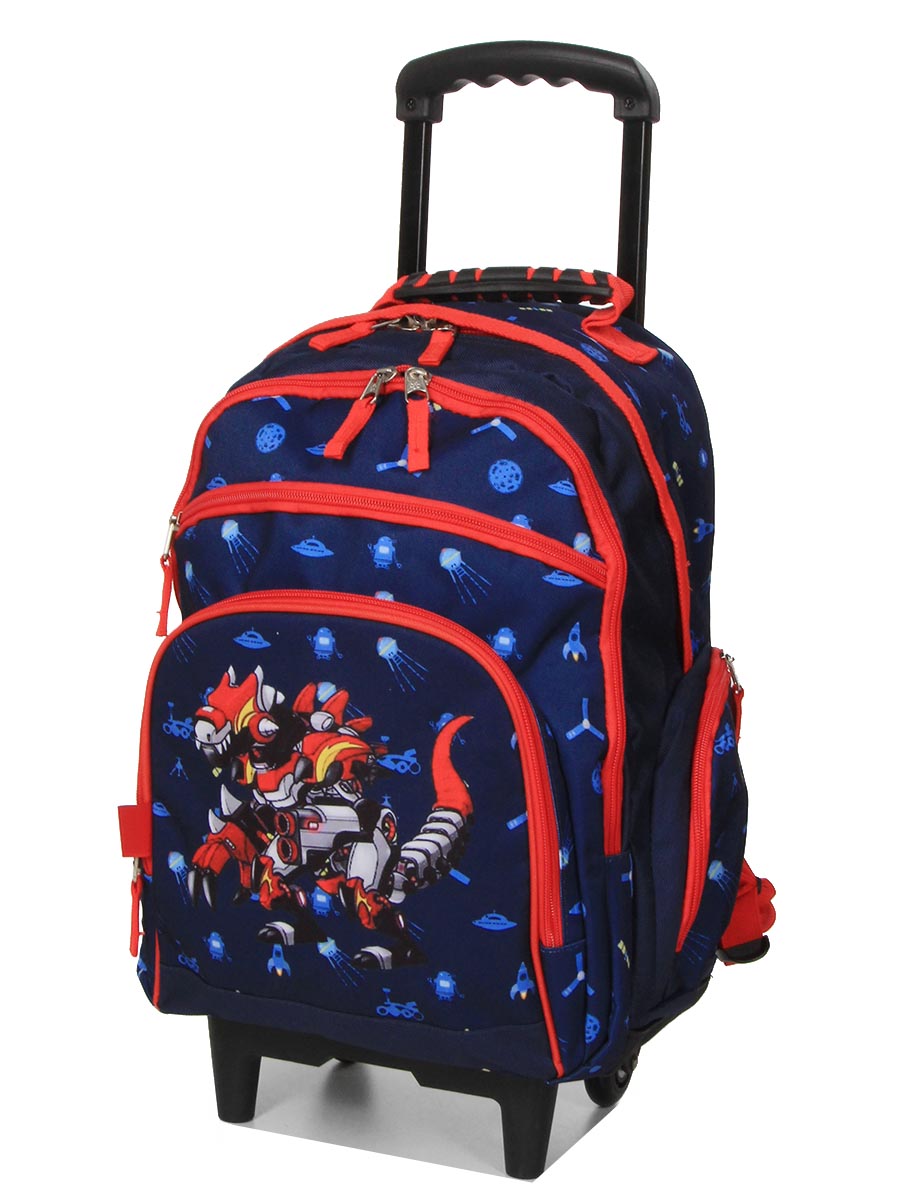 Sac À dos À roulettes Snowball Kid Robot Dino