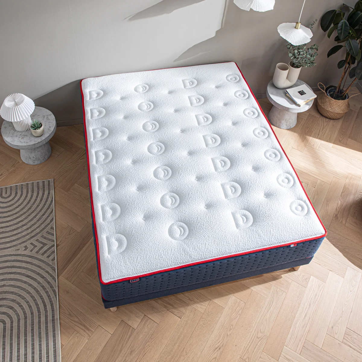 Ensemble - Matelas LE VERITABLE mi-ferme + sommier
