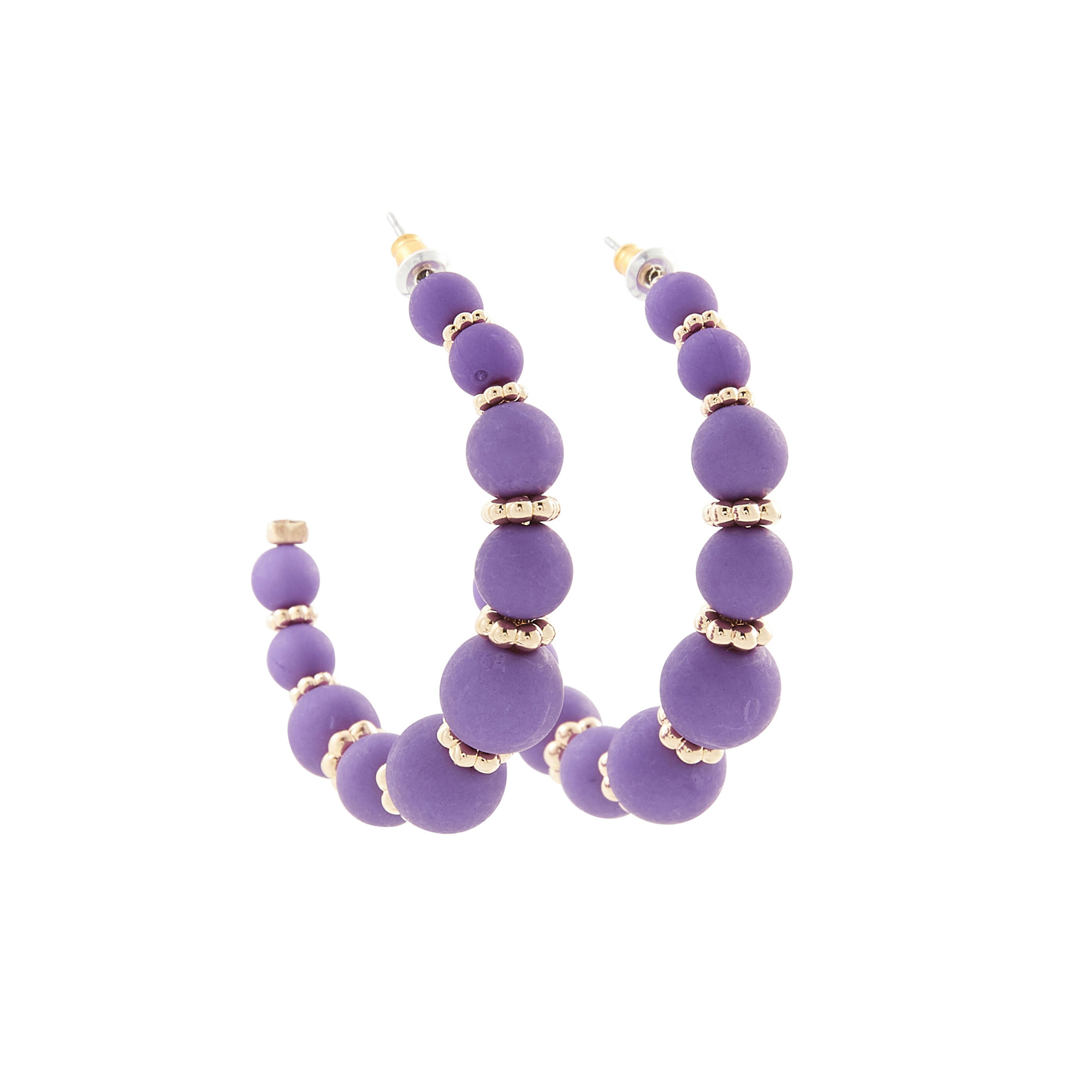 Créoles boules - BIJOUX