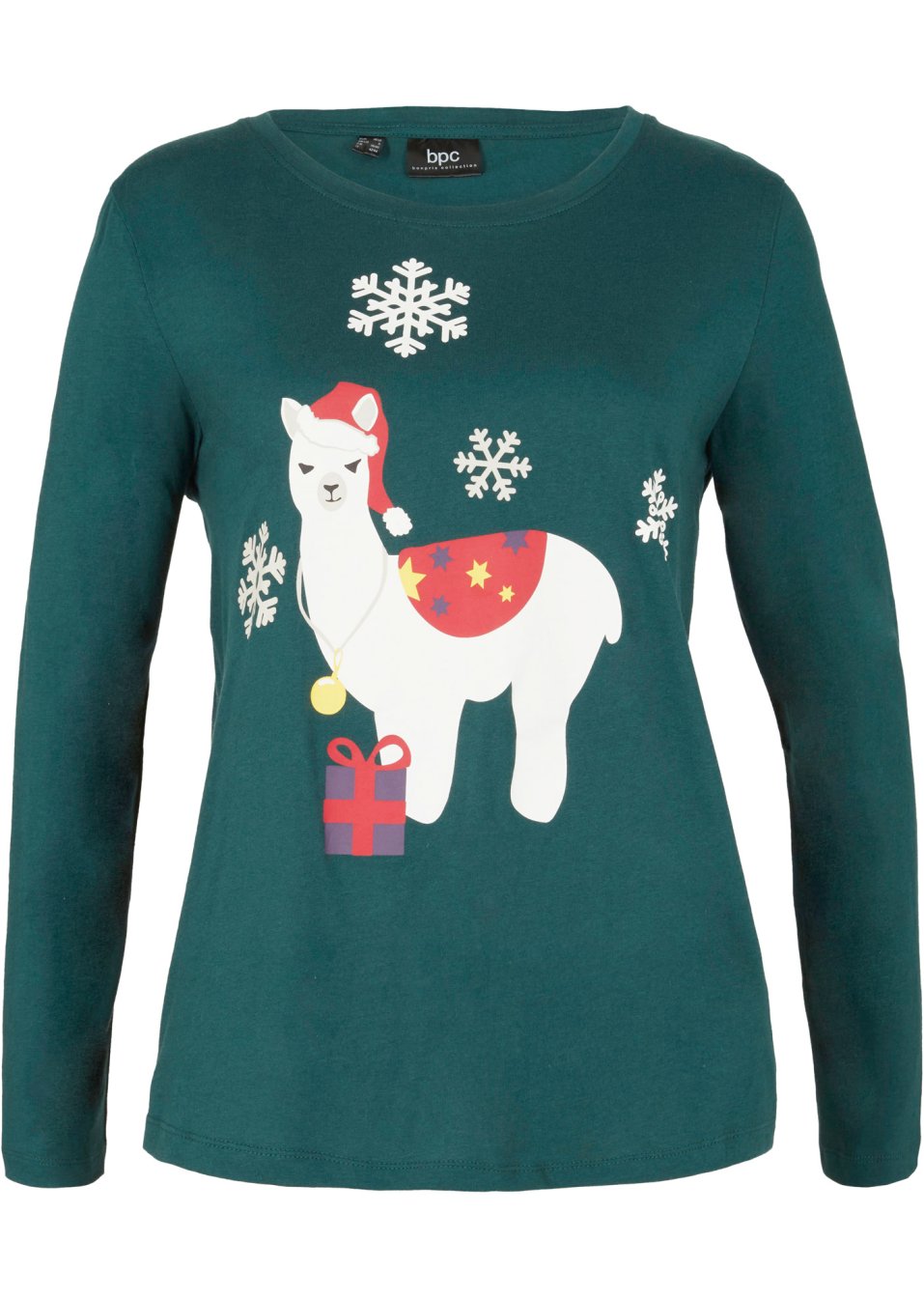 T-shirt de Noël à manches longues