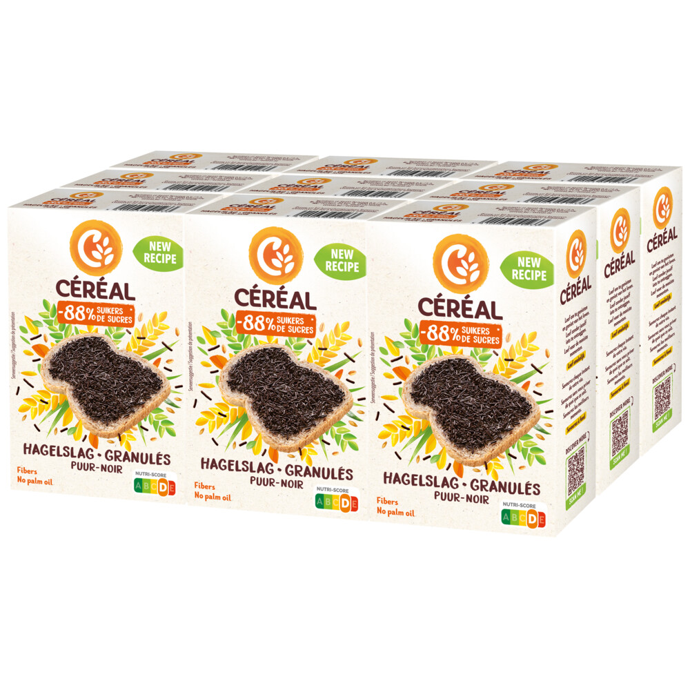 9x Céréal Hagelslag Puur200 gr