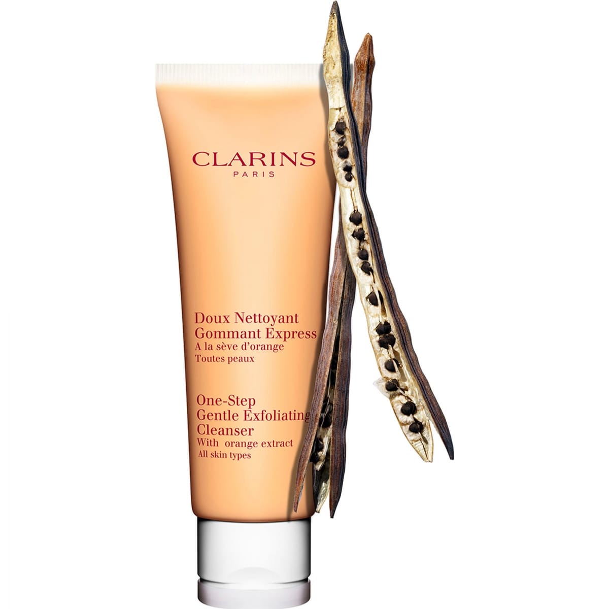 CLARINS Doux Nettoyant Gommant Express A la Sève d'Orange