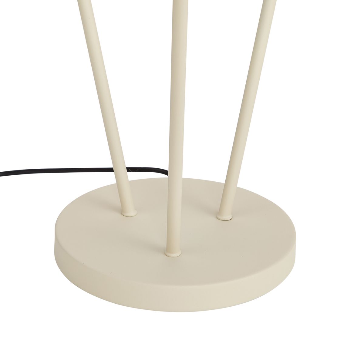 Moderne vloerlamp beige 3-lichts GU10 35mm - Thomas
