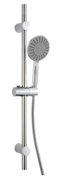 Geyser brusestangsæt Ø125 mm 5-jet krom