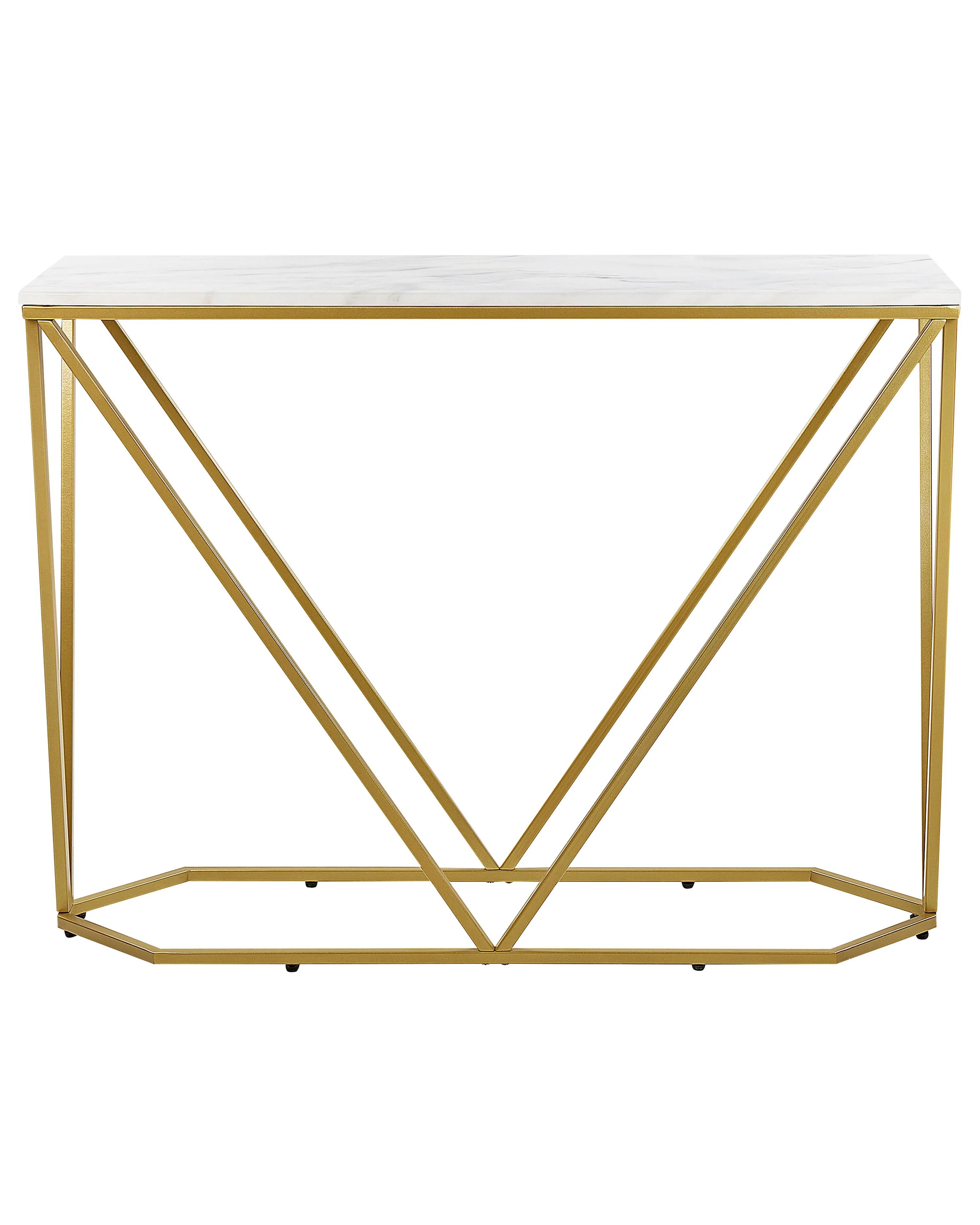 Sidetable HAZEN Marmer/goud