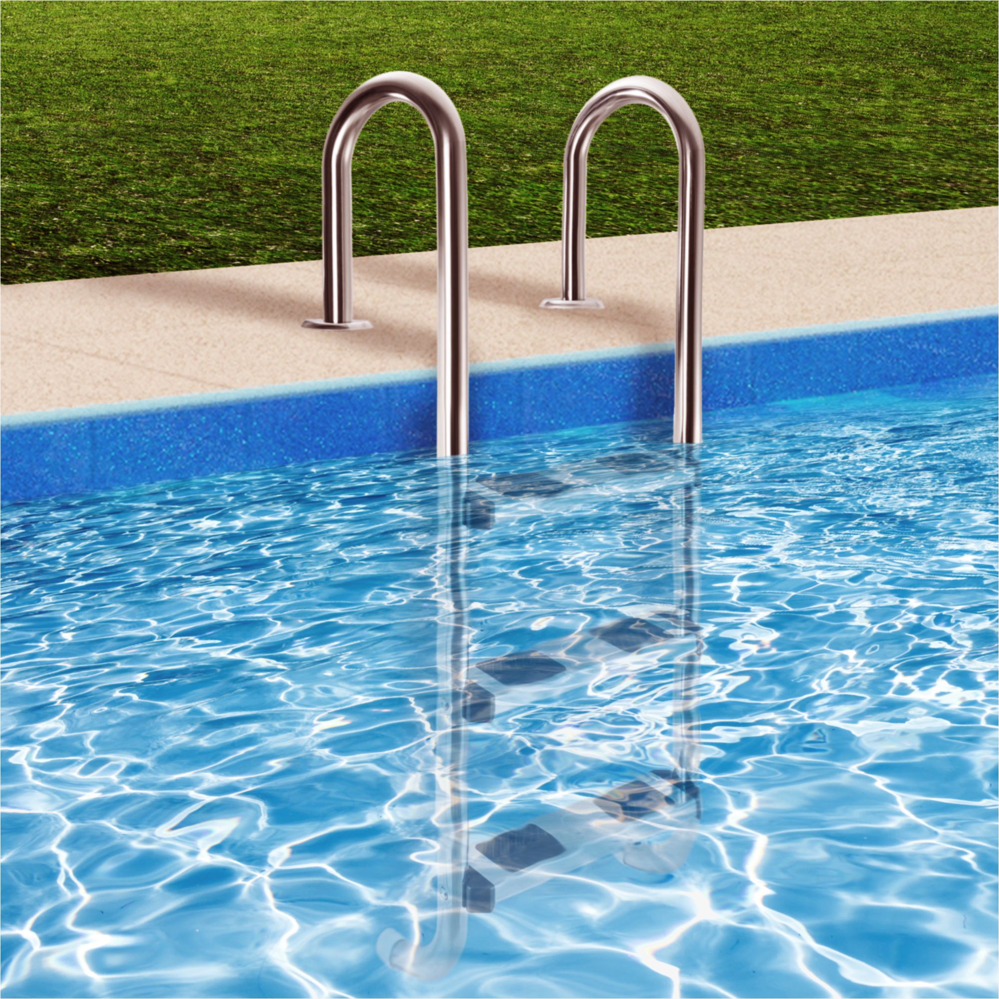 Poolleiter 3 Stufen