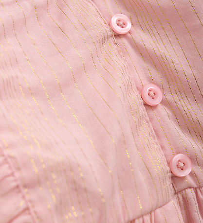Creamie Top - Lurex - Braut Rose