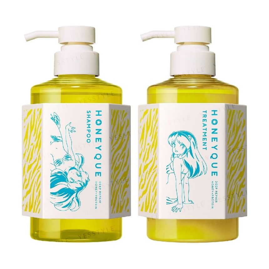 BOTTLE WORKS - Urusei Yatsura Honeyque Diep Herstellende Haarshampoo & Behandelingsset