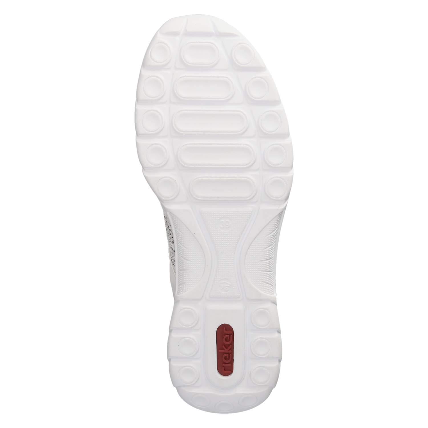 Rieker Slip On Sneaker - grau kombi