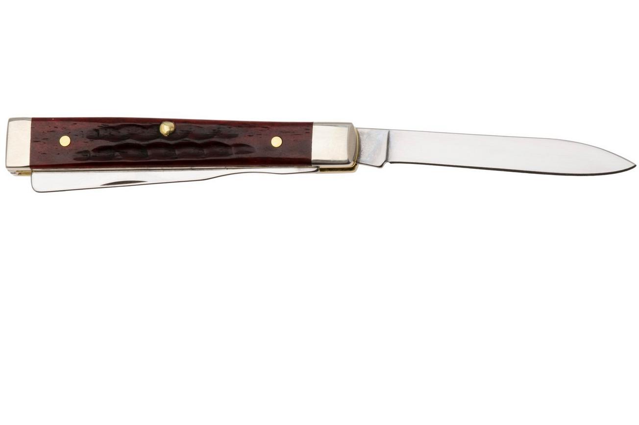 Case Baby Doc Pocket Worn Old Red Bone, Corn Cob Jig, 10308, 6282SP SS zakmes
