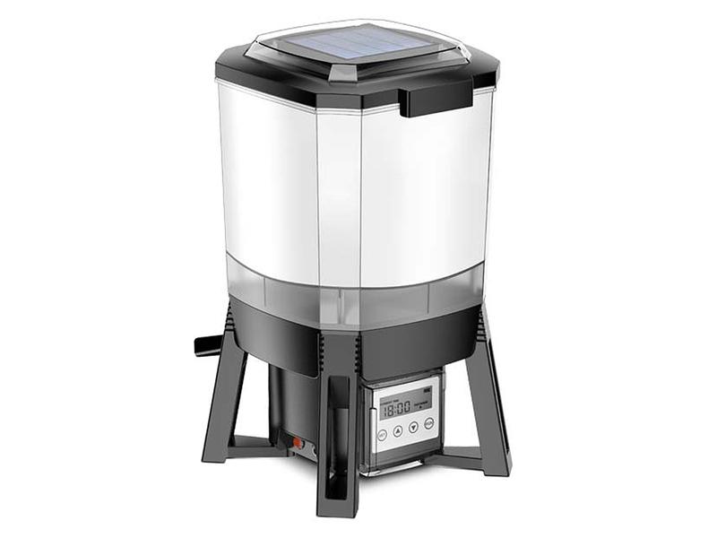 KOBRE®TEC Futterautomat Solar Fish Feeder, 6 l Futtertank