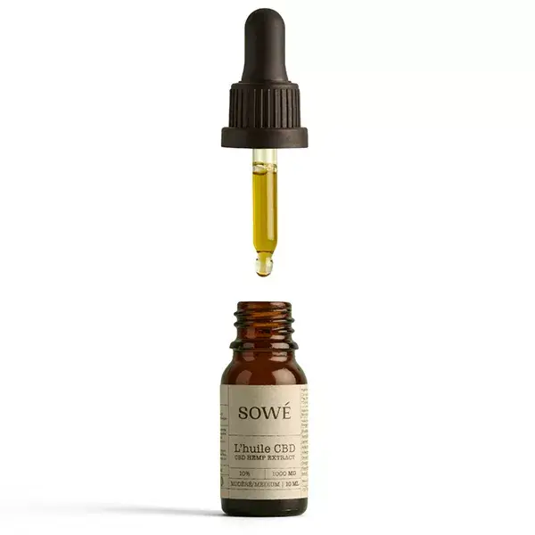 Óleo de CBD suave de amplo espectro orgânico Sowé 10% 10ml